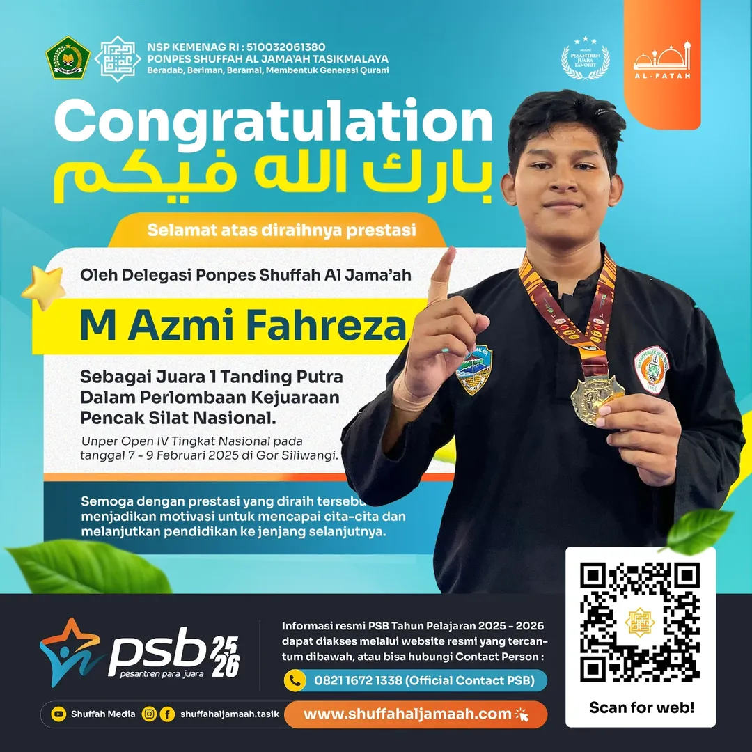 M Azmi Fahreza Raih Juara 1 Silat Tanding Putra pada ajang Kejuaraan Unper Open IV Tingkat Nasional